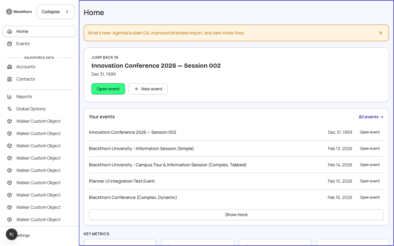 The Audiences list, showing saved audience segments with member counts and last-updated timestamps.