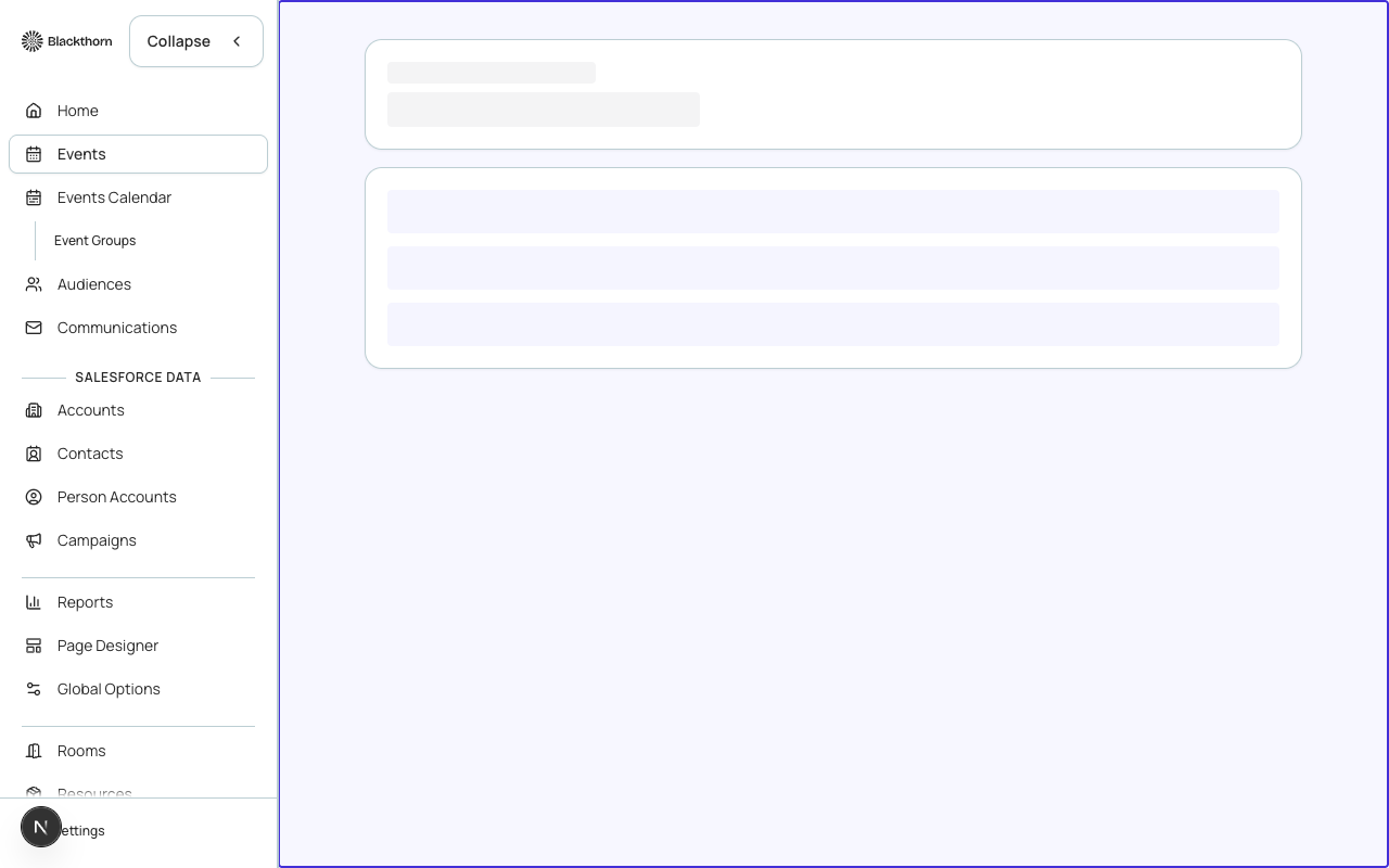 The Clone event wizard — select which elements to copy forward into the new event.
